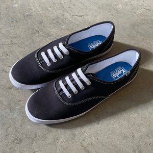 Keds Champion Black Canvas Women's 9M